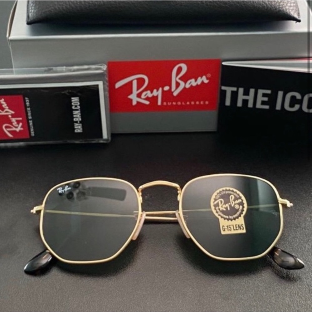 Ray-Ban Hexagonal Flat Lenses RB3548N